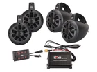 Noam NUTV4 Quad Marine Audio System, Tower Speakers, Amp, Bluetooth New. Price: $329.95.