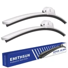 Emithsun Oem Quality 26"+22" (pair For Front Windshield), White Wiper Blades New. Price: $35.94.
