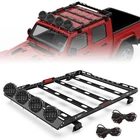 Roof Rack Cargo Carrier For 2018-2025 Jeep Wrangler Jl Gladiator Jt W/light&wire New. Price: $370.49.