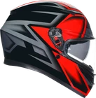 Agv K3 Compound Red Unisex Adult Motorcycle Street Riding Full Face Helmet New. Price: $349.00.