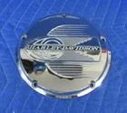 Harley Softail Heritage Springer Flying Wheel 5 Hole Derby Cover Evo Twin Cam Used. Price: $85.00.