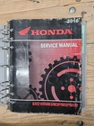2016 Honda SXS1000M3/M3P/M5P/M5D Service Manual W/ Binder + Setup Instructions Used. Price: $54.99.