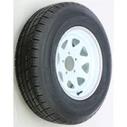 Awc Trailer Tire And Wheel Assembly White TA2046012-71R205C-X New. Price: $240.20.