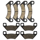 Niche Brake Pad Kit For Arctic Wildcat 1000 4X 1436-420 Front Rear Organic New. Price: $31.95.