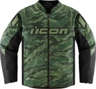 In Stock Icon Hooligan Ce Tiger's Blood Jacket Green Medium 2820-6153 New. Price: $164.50.