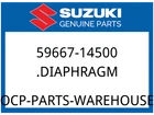Suzuki Oem Part 59667-14500 Oiaphragm New. Price: $11.83.