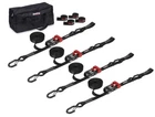 Speedstrap Heavy Duty 1.5 Black Ratchet Tie-down Kit For Atv/motorcycle New. Price: $119.99.