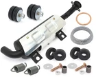 Muffler Silencer Kit Seals/springs Fits Polaris Ranger 570 Efi Eps Eu 15-25 New. Price: $138.99.