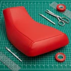 Suzuki King Quad 300 Seat Cover 1987 To 1998 Models Red Vinyl New. Price: $42.99.