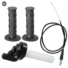 New Motorcycle 7/8" 22MM Twist Throttle Handle Grip W/ Cable 50-250CC Dirt Bike. Price: $14.59.