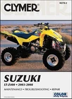 Suzuki LT-Z400 Repair Manual 2003-2008 New. Price: $51.39.