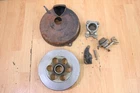 1983 Yamaha Tri-moto YTM200L Rear Brake Disc Caliper And Cover 21V-25711-01-00 Used. Price: $89.00.