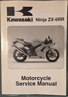 Oem 2004 Kawasaki Ninja ZX-6RR ZX6RR Service Repair Manual P/n: 99924-1333-01 Used. Price: $49.00.