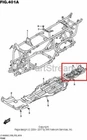 New Oem Suzuki King Quad 500 Skid Plate Protector Rear Black. Price: $54.95.