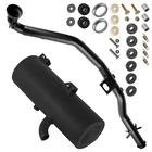 Exhaust Muffler & Pipe Kit Fits Polaris Sportsman 500 / Ho 01-07 Except 6X6 New. Price: $200.00.