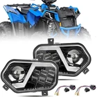 For Polaris Ranger Rzr Scrambler 800 900D 570 Led Headlight Assembly Hi/low Drl New. Price: $131.99.