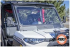 Razor Back Offroad (RBO4100) Folding Windshield - Ranger New. Price: $975.00.