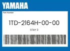Yamaha Genuine Stay 3 1TD-2164H-00-00 New. Price: $35.42.