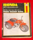 Haynes Atv Repair Manual For Honda Atc 70 90 110 185 200 1971-1982 Used. Price: $28.40.