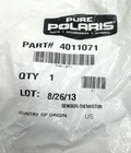 Polaris Sportsman 600 / 700 Oem Temperature Sensor 4011071 New. Price: $49.50.