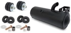 Muffler Silencer W/exhaust Seals Fits Polaris Atp 500 4X4 2004 2005 New. Price: $119.99.