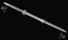Yamaha Raptor 125,250 Dura Blue Eliminator Adjustable Chrome Rear Axle 20-1156SP New. Price: $489.95.