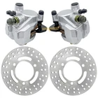 Front Brake Calipers & Disc Rotors For Kawasaki Prairie KVF300 KVF400 New. Price: $65.95.