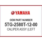 Yamaha Caliper Assy (left 5TG-2580T-12-00 Oem New. Price: $255.09.