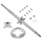 Rear Axle Shaft W/ Rotor Hub & For Honda TRX400EX Sportrax 2X4 1999-08 New. Price: $124.99.