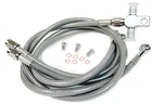Streamline Steel Braided Front Brake Stock Length Clear Suzuki LTZ400 New. Price: $69.95.