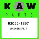 92022-1897 Kawasaki Washer,split 920221897, New Genuine Oem Part. Price: $16.87.