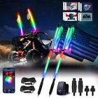 Mictuning 2PC 3FT Rgb Led Whip Lights Antenna Chasing Flags For Canam X3 Utv Atv New. Price: $115.59.