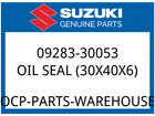 Suzuki Oem Part 09283-30053 Oil Seal (30X40X6) New. Price: $9.90.
