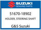 Suzuki Oem Part 51670-18902 Holder,steering Shaft New. Price: $17.12.