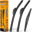Autoboo 24"+18" Windshield Wipers With 14" Rear Blade Replacement For S... New. Price: $33.05.