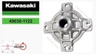 Kawasaki Oem 49030-1122 Prairie 400 Rear Hub Genuine Japan Jdm New. Price: $158.72.