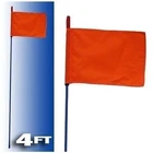 Firestik F4-BLUE-8120R Stick With Orange Safety Flag 4FT New. Price: $36.95.