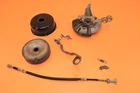 2008 04-09 LTZ250 Oem Rear Drum Brake Assy Panel Shoe Cover Pedal Arm Link Used. Price: $299.99.