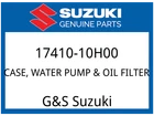 Suzuki Oem Part 17410-10H00 Case, Water Pump & Oil Filter New. Price: $91.96.