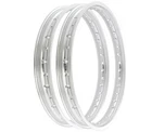Rising Sun Silver Aluminum Rim Set - Honda C100 CA100 Super Cub 50 1959 1970 New. Price: $165.95.