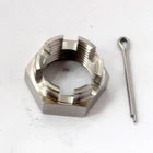 DT125R M18 X 1.5MM Titanium Castle Nut + Ss Split Pin New. Price: $29.55.