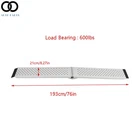 76" Aluminum Folding Loading Ramp 600 Lbs Atv Utv Motorcycle Dirt Bike Lawnmower New. Price: $65.70.
