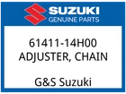 Suzuki Oem Part 61411-14H00 Adjuster,chain New. Price: $16.10.