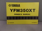 Yamaha Factory Owners Manual 1987 LIT-11626-05-52 Used. Price: $24.99.