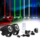 Pair Whipless Laser Rgb Led Light Antenna Remote For Atv Utv Can Am Polaris New. Price: $154.99.