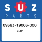 09383-19003-000 Suzuki Clip 0938319003000, New Genuine Oem Part. Price: $37.27.
