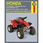 For Honda TRX400X 09-14 Owner's Workshop Manual Haynes TRX300, New. Price: $56.16.