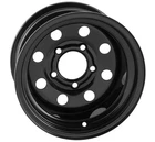 Quadboss Steely Wheel, 12X7 - 2+5 5/4.5 Black QBS608485 New. Price: $68.99.