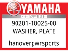 Yamaha Oem Part 90201-10025-00 Washer, Plate New. Price: $8.49.