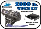 Kfi 2000LB. Winch Mount Kit '99-'22 Can-am Outlander 450 500 570 650 / Traxter New. Price: $209.00.